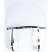 National Cycle Clear SwitchBlade 2-Up Quick Release Windshield With Mount Kit, Straight Forks