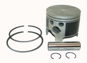 WSM Piston Kit For Mercury / Mariner 175 - 250 Hp 2.5L Sport Jet 97-06 Port Standard