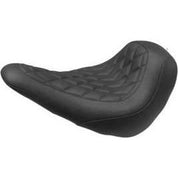 Mustang Wide Tripper Solo Seat Diamond Stitch Black 83044
