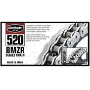 BIKEMASTER 520 BMZR Sealed Chain 120 Black/Gold