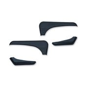 Kuryakyn Tri-Line Glove Box Accents Black - 6919