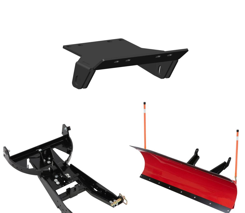 Denali Black UTV Snow Plow Kit For CF-Moto ZFORCE 800 2014-2020