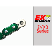 EK 525-ZVX3 Motorcycle Drive Chain (Specify Links and Color) Rivet Master Link