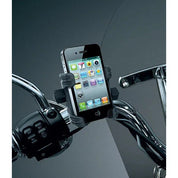 Kuryakyn Black Standard Handlebar Device Cell Phone GPS Mount Harley Touring
