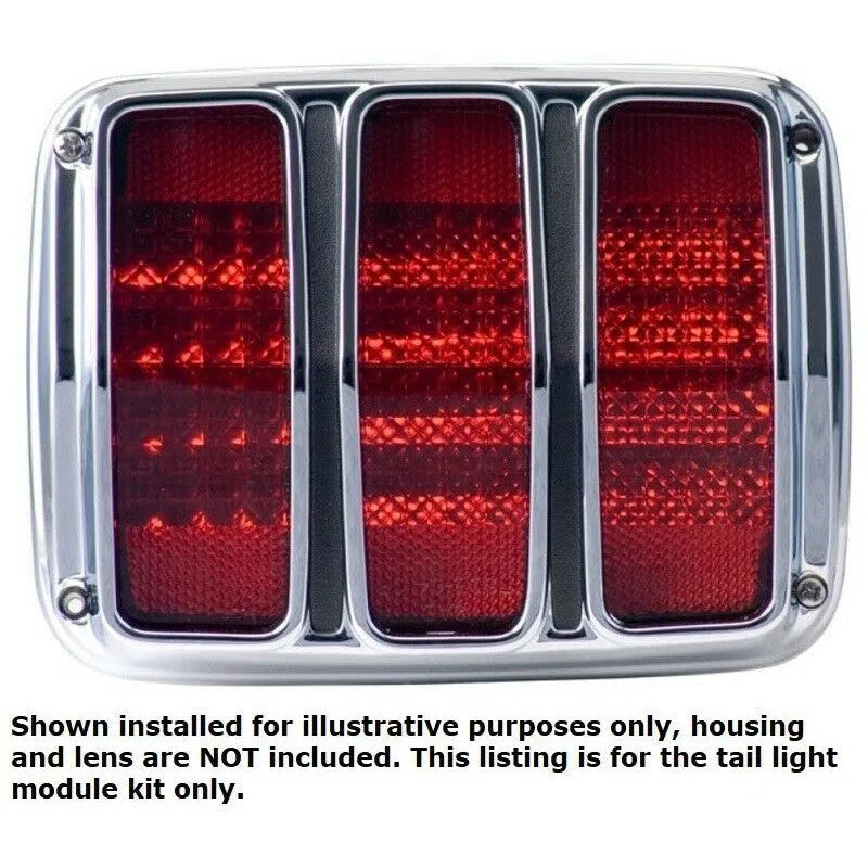 Dakota Digital 64-66 Ford Mustang LED Replacement Tail Lights System LAT-NR350