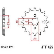 Front & Rear Sprocket Kit for SUZUKI RV90 M,A,B 73-77 JT Sprockets