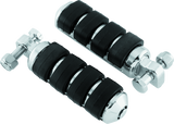 Kuryakyn Chrome ISO Peg Small With Male Adapter (Pair) 8000