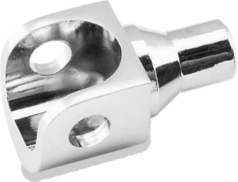 Kuryakyn Chrome Female Peg Adapter For 5/8in Square Mounts (Pair) 8007