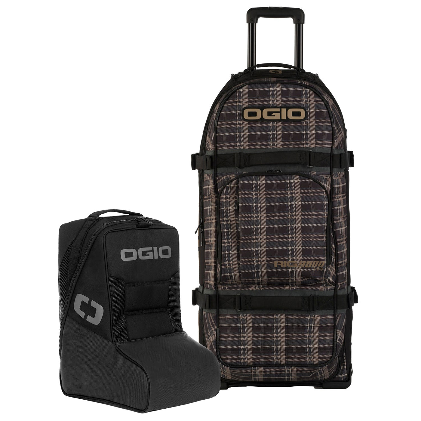 Wheeled Travel Bag With Boot Bag