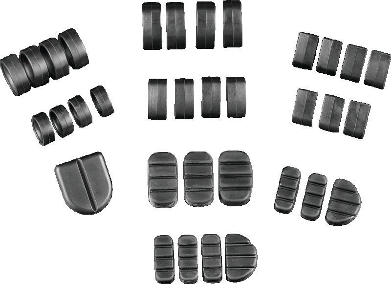 Kuryakyn ISO Large Peg Replacement Rubbers (8-Piece) 8010