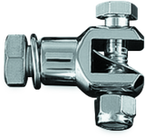 Kuryakyn Chrome Peg Mount Clevis With 1/2in-20 Bolts (pair) 8015