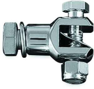Kuryakyn Chrome Peg Mount Clevis With 1/2in-20 Bolts (pair) 8015