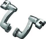 Kuryakyn Chrome Longhorn Offset Peg Mounts (Pair) 8016