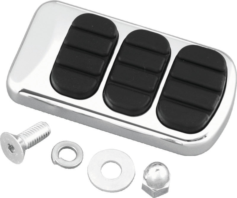 Kuryakyn Chrome ISO Standard Brake Pedal Pad 8027