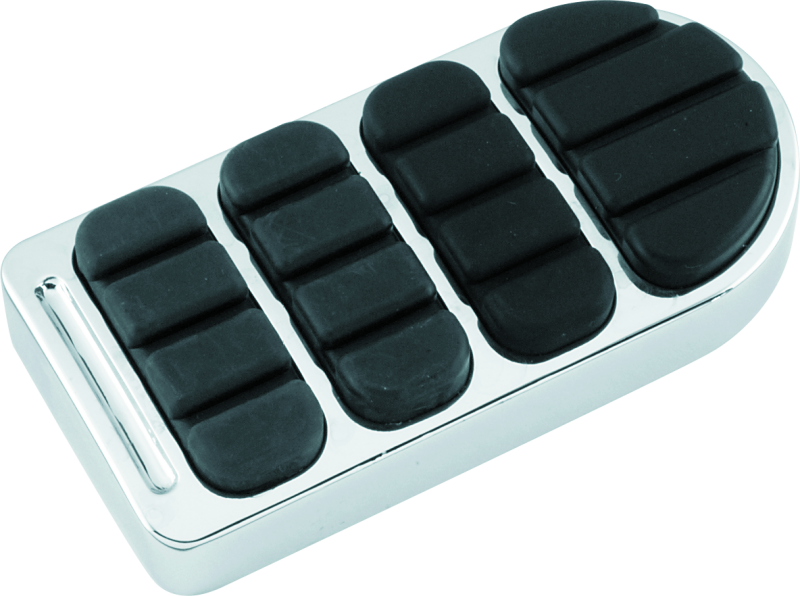 Kuryakyn Chrome ISO Longhorn Brake Pedal Pad 8044