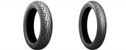 Bridgestone Front Rear 100/90-16 + 150/80-16 Battlax BT46 Motorcycle Tire Set