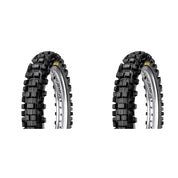 Pair of Maxxis Maxxcross IT M7305 Bias Dirt Bike Tires Rear 110/100-18 (2)