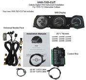 Dakota Digital 1970-1972 Oldsmobile Cutlass VHX Gauge Kit VHX-70O-CUT