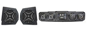 SSV Works Front 6.5" Speaker Pods With 4 Speaker Overhead Sound Bar For Can-Am HD10 18-22