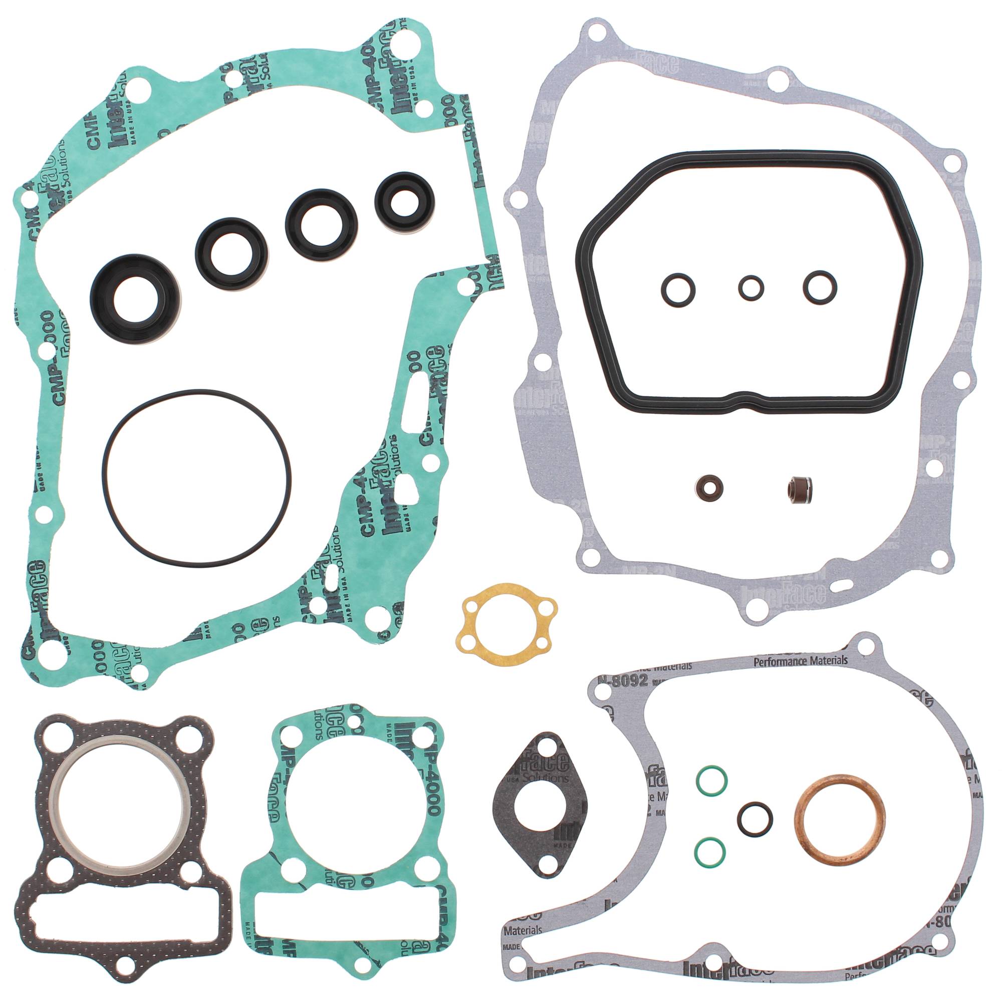 Vertex Complete Gasket With Oil Seals Kit 811207
