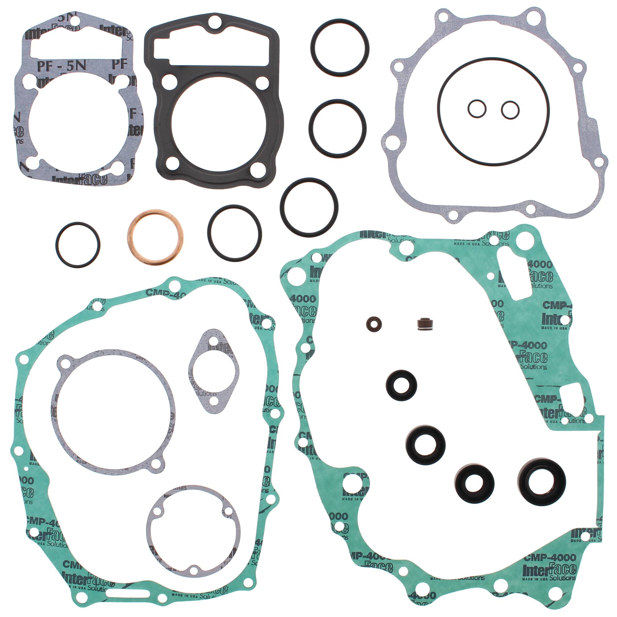 Vertex Complete Gasket With Oil Seals Kit 811228