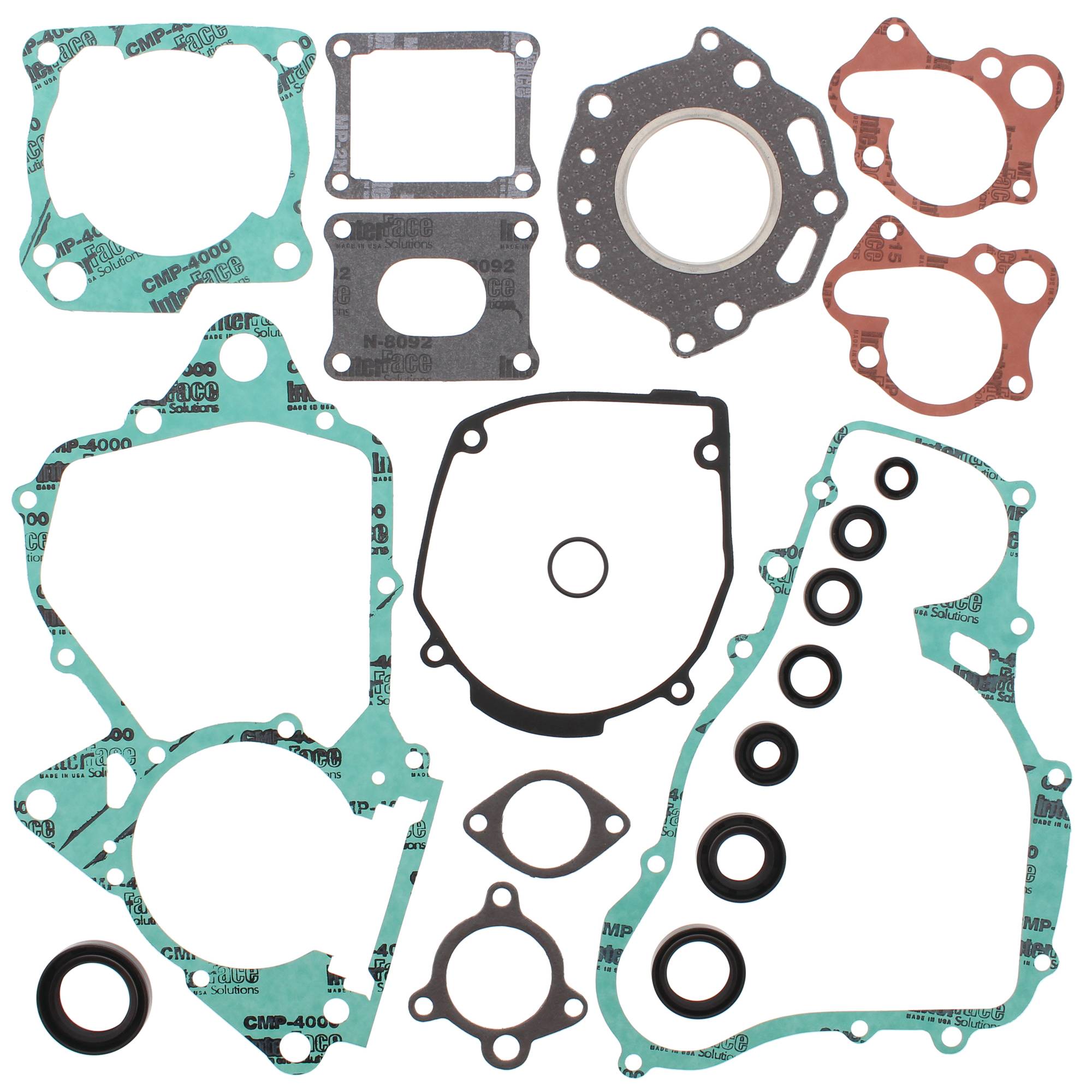 Vertex Complete Gasket With Oil Seals Kit 811231