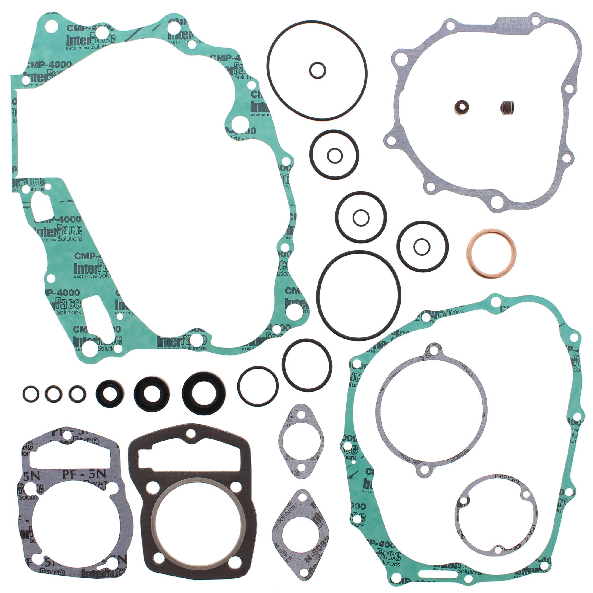 Vertex Complete Gasket With Oil Seals Kit 811242