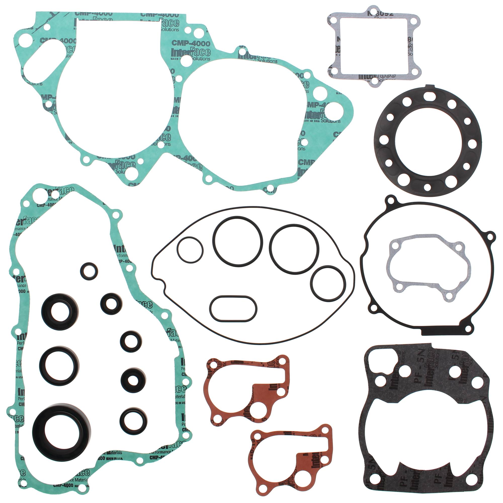 Vertex Complete Gasket With Oil Seals Kit 811259