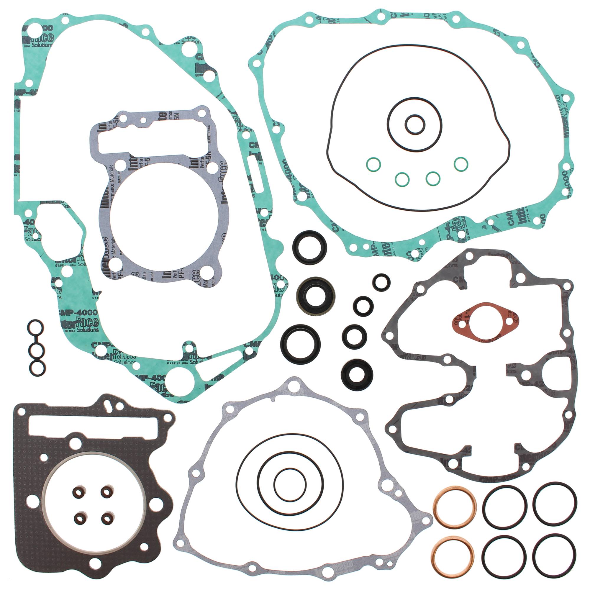 Vertex Complete Gasket With Oil Seals Kit 811266