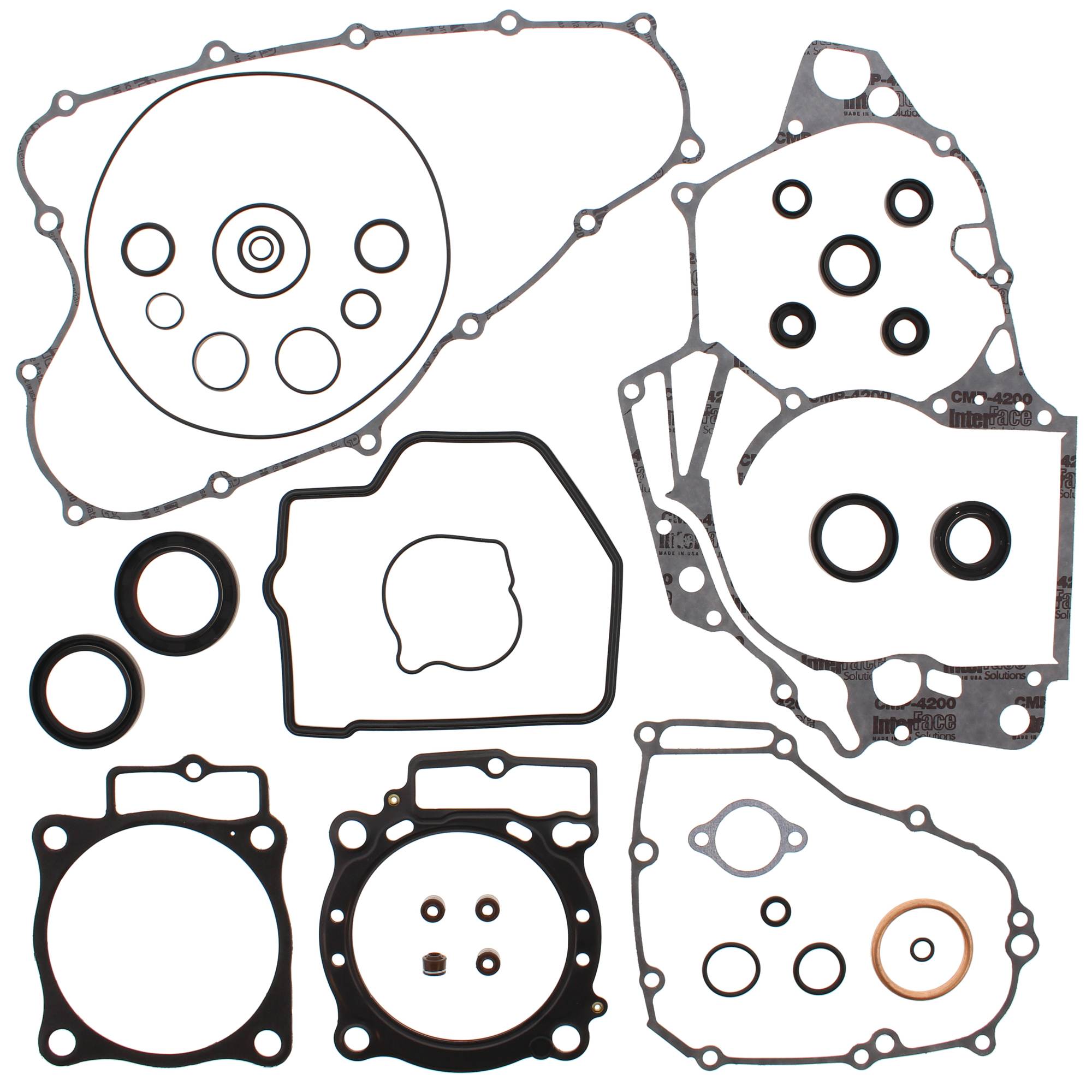 Vertex Complete Gasket With Oil Seals Kit 811284