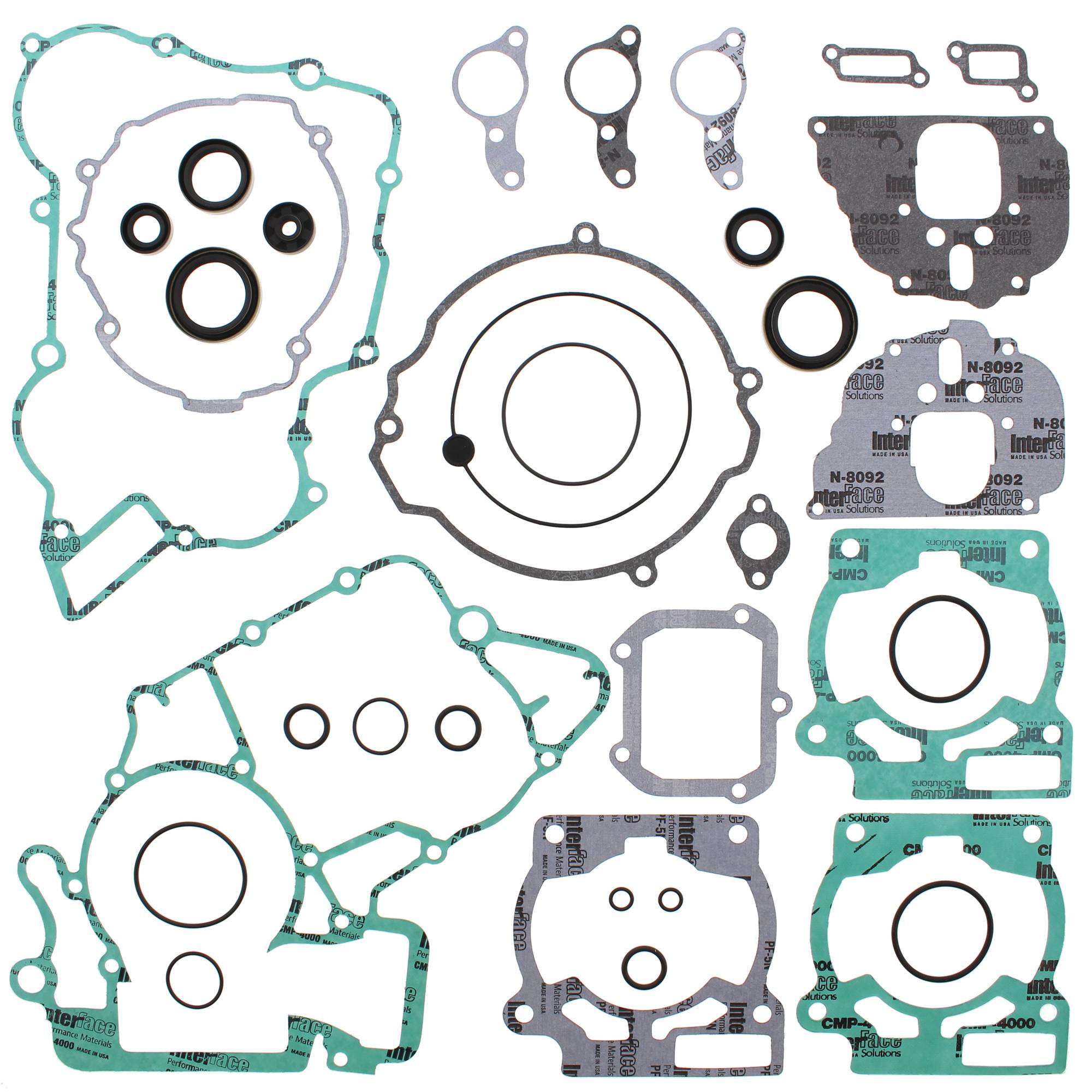 Vertex Complete Gasket With Oil Seals Kit 811309