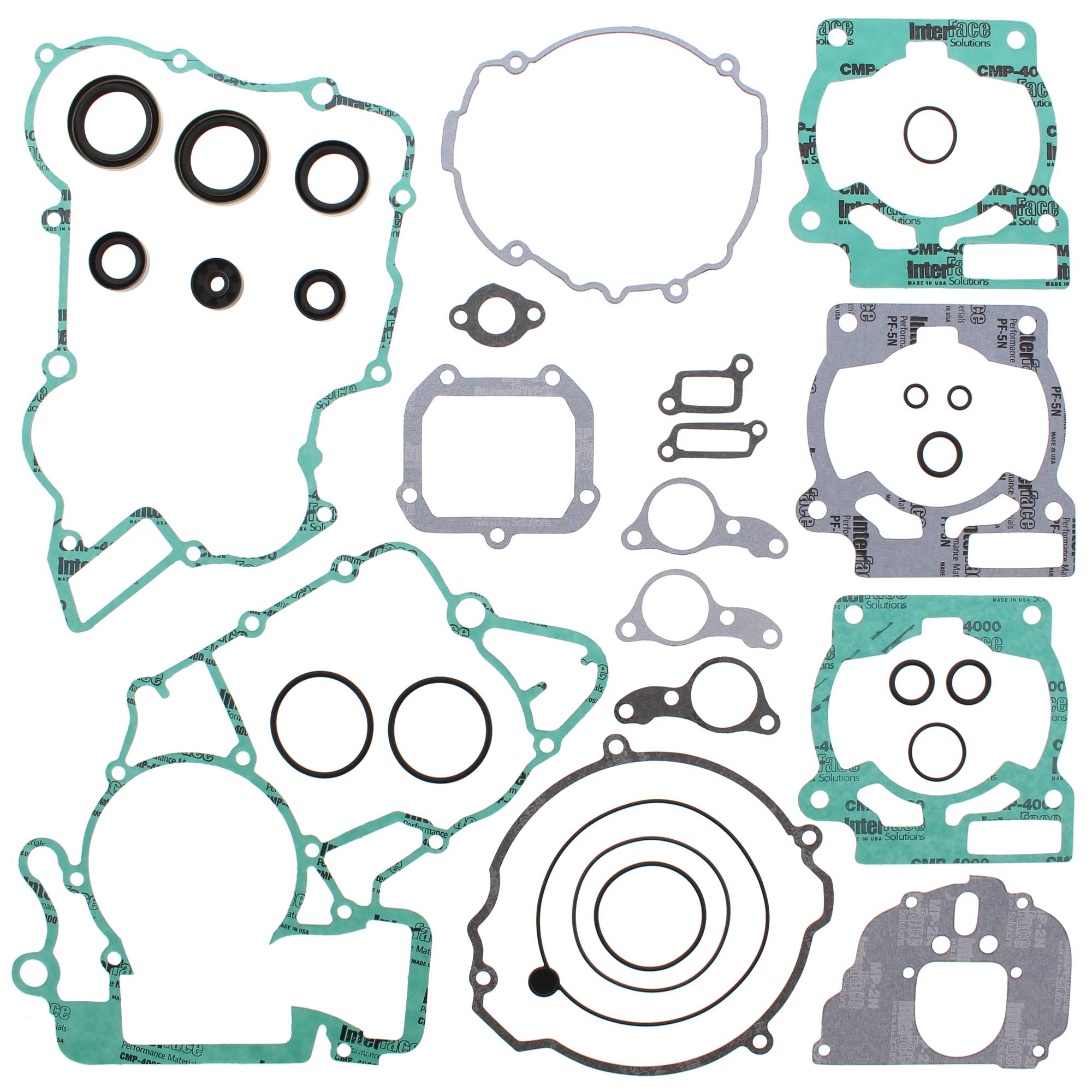 Vertex Complete Gasket With Oil Seals Kit 811319