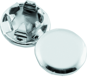 Kuryakyn Chrome Custom End Plugs For 1/4in Allen Bolts (Set of 10) 8114