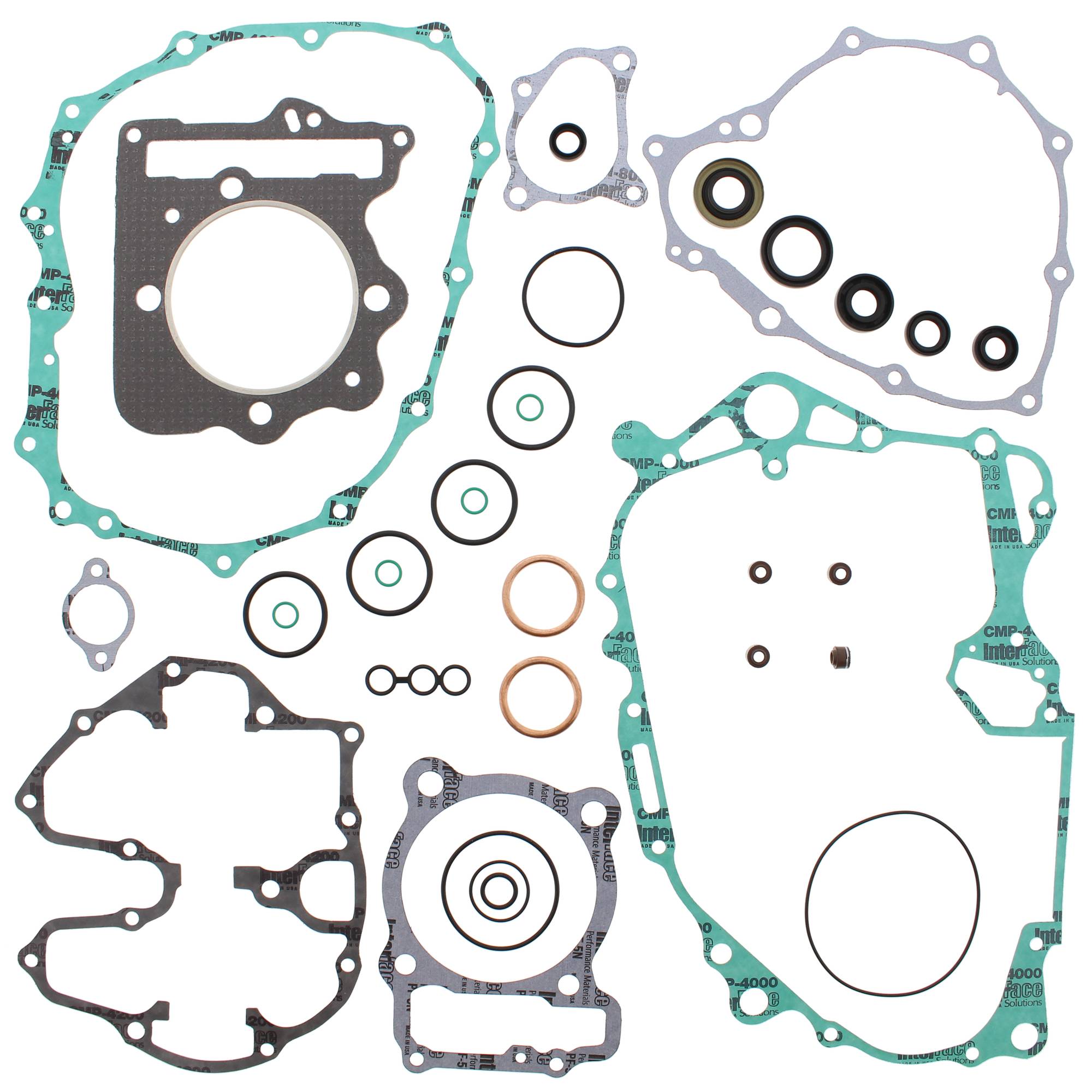 Vertex Complete Gasket With Oil Seals Kit 811894