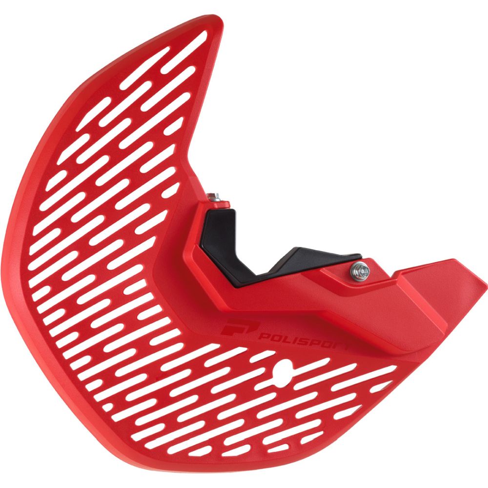 Polisport MX Disc and Bottom Fork Guard for Honda CRF450RX/CRF250R/CRF450R/CRF250RX Red