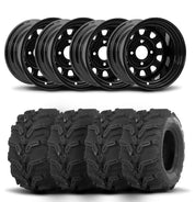 ITP Delta Steel 14" Wheels And Mud Lite XTR Tires [27x11-14]