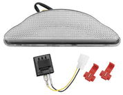 Integrated and Sequential Taillight For Yamaha XV1700 Road Star Warrior 2002-2009 Clear