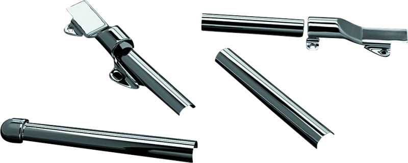 Kuryakyn Chrome Swingarm Cover Kit - Unlighted 8288