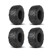 Kenda Set of Two K572 Road Go Tires (4 Ply) [25x8-12] And Two (4 Ply) [25x10-12] Tires