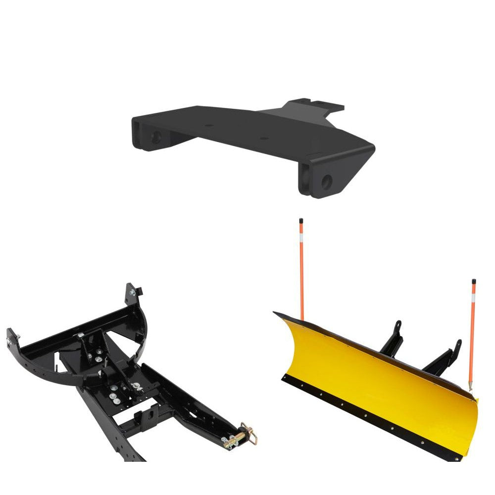 Denali Black UTV Snow Plow Kit For Textron Off Road Stampede 4x4 EPS 2017-2019