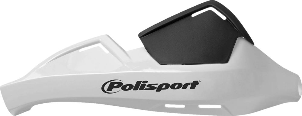 Polisport Evolution Integral Handguards - Universal Mount - White 8305100026