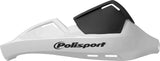 Polisport Evolution Integral Handguards - Universal Mount - White 8305100026