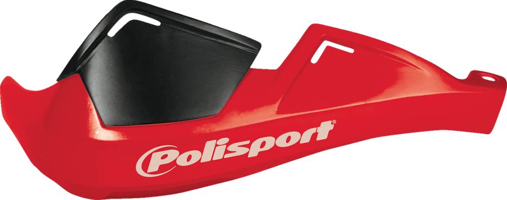Polisport Evolution Integral Handguards - Universal Mount - Red 8305100032