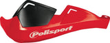 Polisport Evolution Integral Handguards - Universal Mount - Red 8305100032