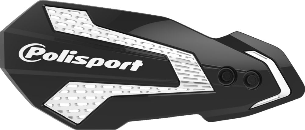 Polisport MX Flow Handguards for Multiple Makes Black/white 8308200006