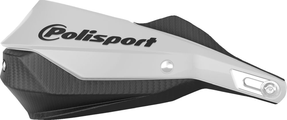 Polisport Trail Blazer Handguards - White/Black Universal Fit 8308800001