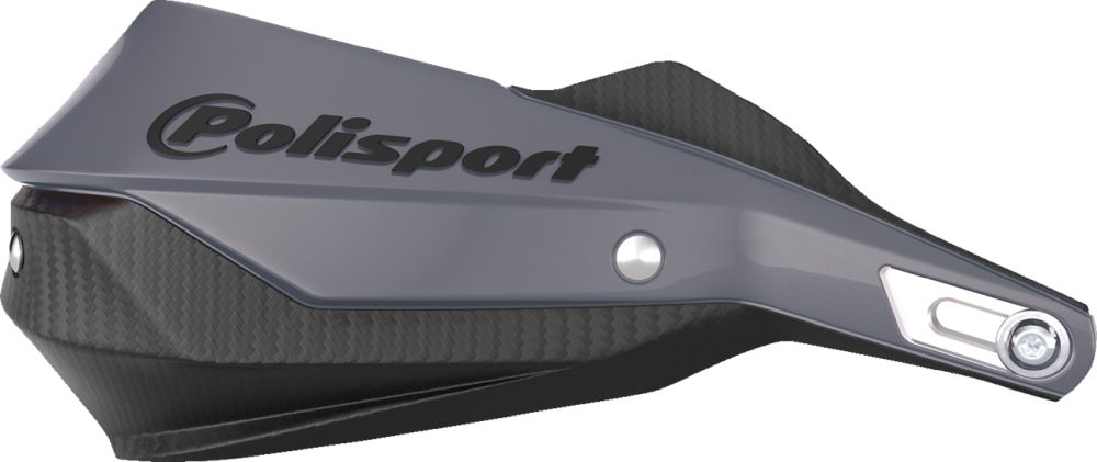 Polisport Trail Blazer Handguards - Gray/Black Universal Fit Grey/black
