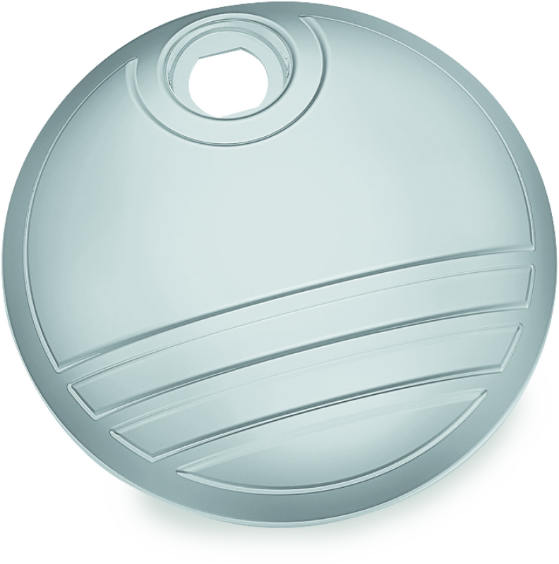 Kuryakyn Chrome Flush Mount Gas Caps Non-Vented 8310