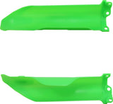 Polisport Fork Guard Cover for Kawasaki KX250F/KX450F/KX450X/KX250X Lime Green