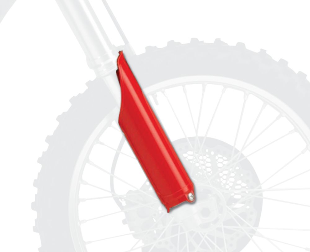 Polisport Fork Guard Cover for Honda CRF450RX/CRF450R/CRF250R/CRF250RX Red